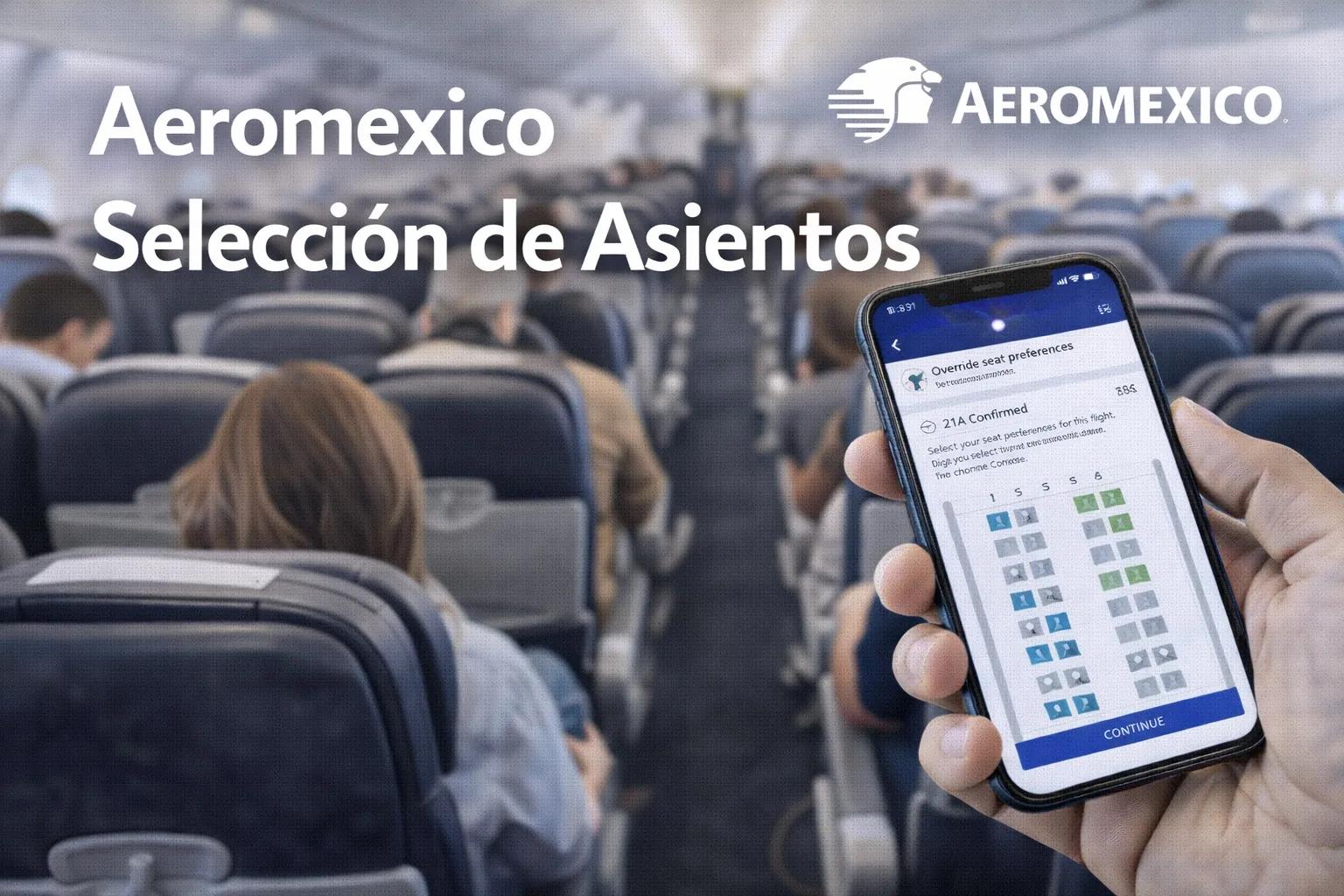 Aeromexico Selección de Asientos: Tips para Viajar Más Cómodo y Seguro
